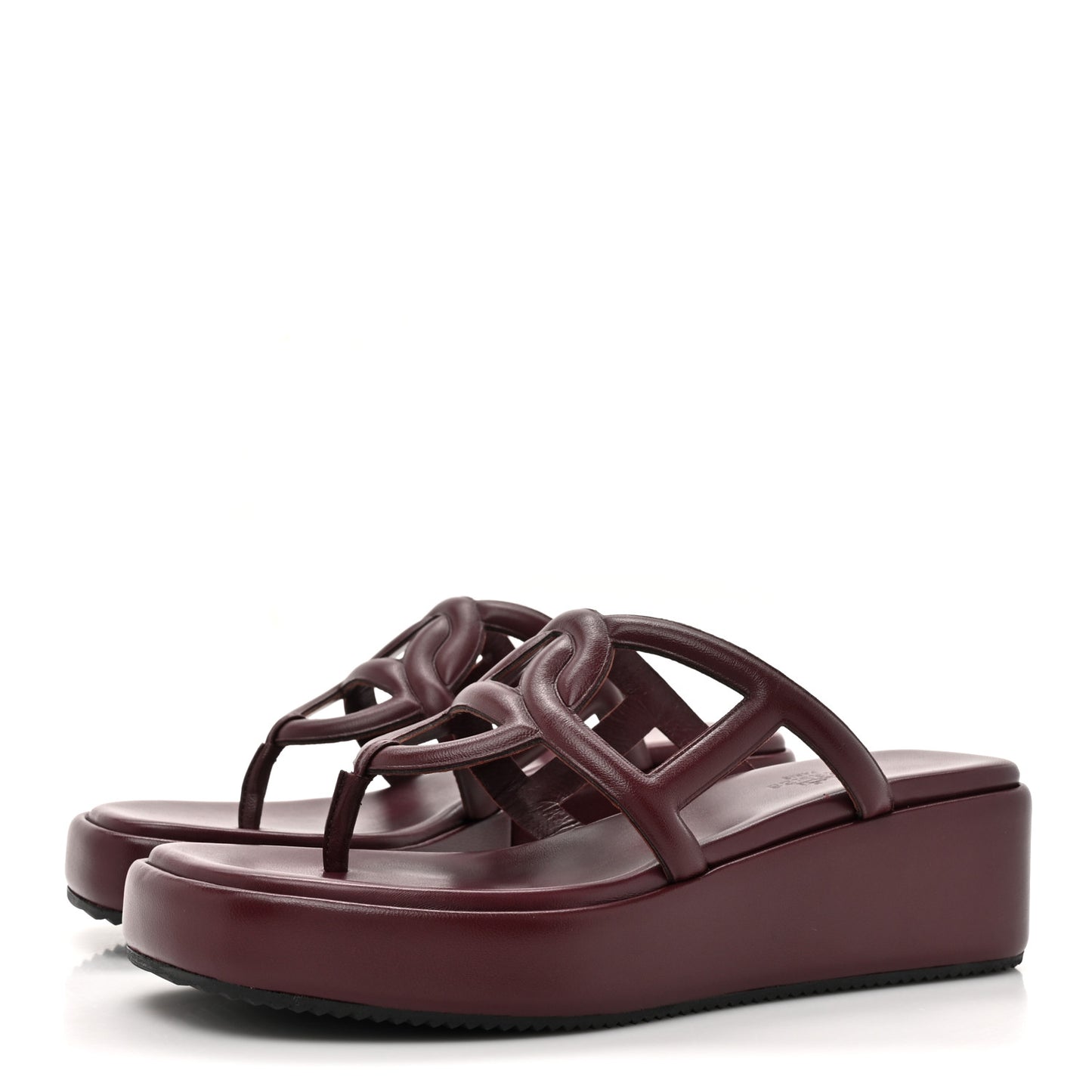 Nappa Gipsy Sandals 38 Rouge Marsala