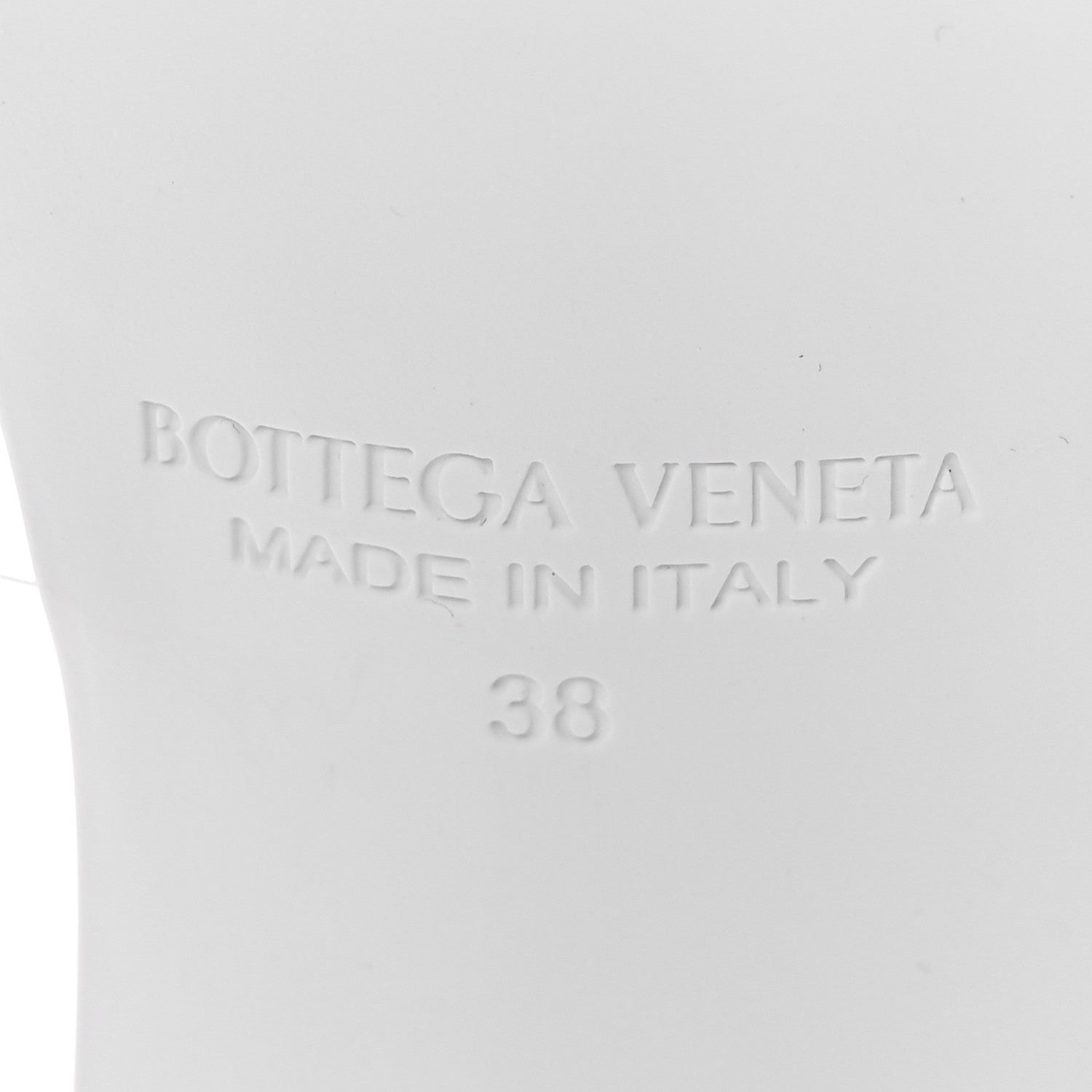 Bottega Veneta PVC Pudding Stretch Sandals 38 White 7 of 9