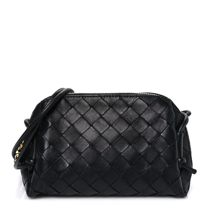Bottega Veneta Nappa Intrecciato Concert Pouch Black 1 of 11