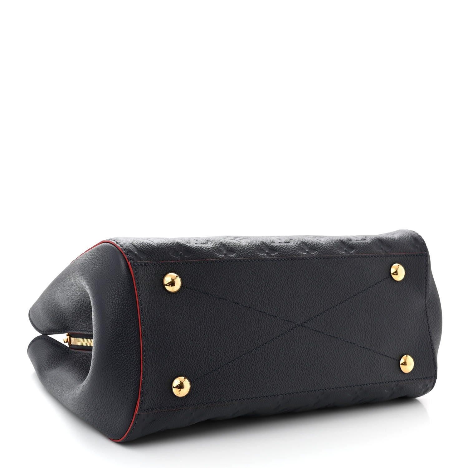 Louis Vuitton Empreinte Montaigne MM Marine Rouge 4 of 10