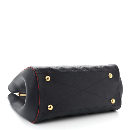 Louis Vuitton Empreinte Montaigne MM Marine Rouge 4 of 10
