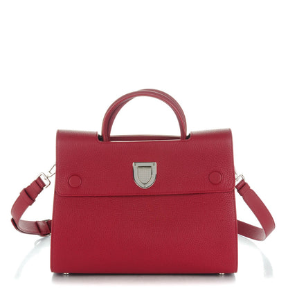 Christian Dior Bullcalf Medium Diorever Flap Indian Red 1 of 7