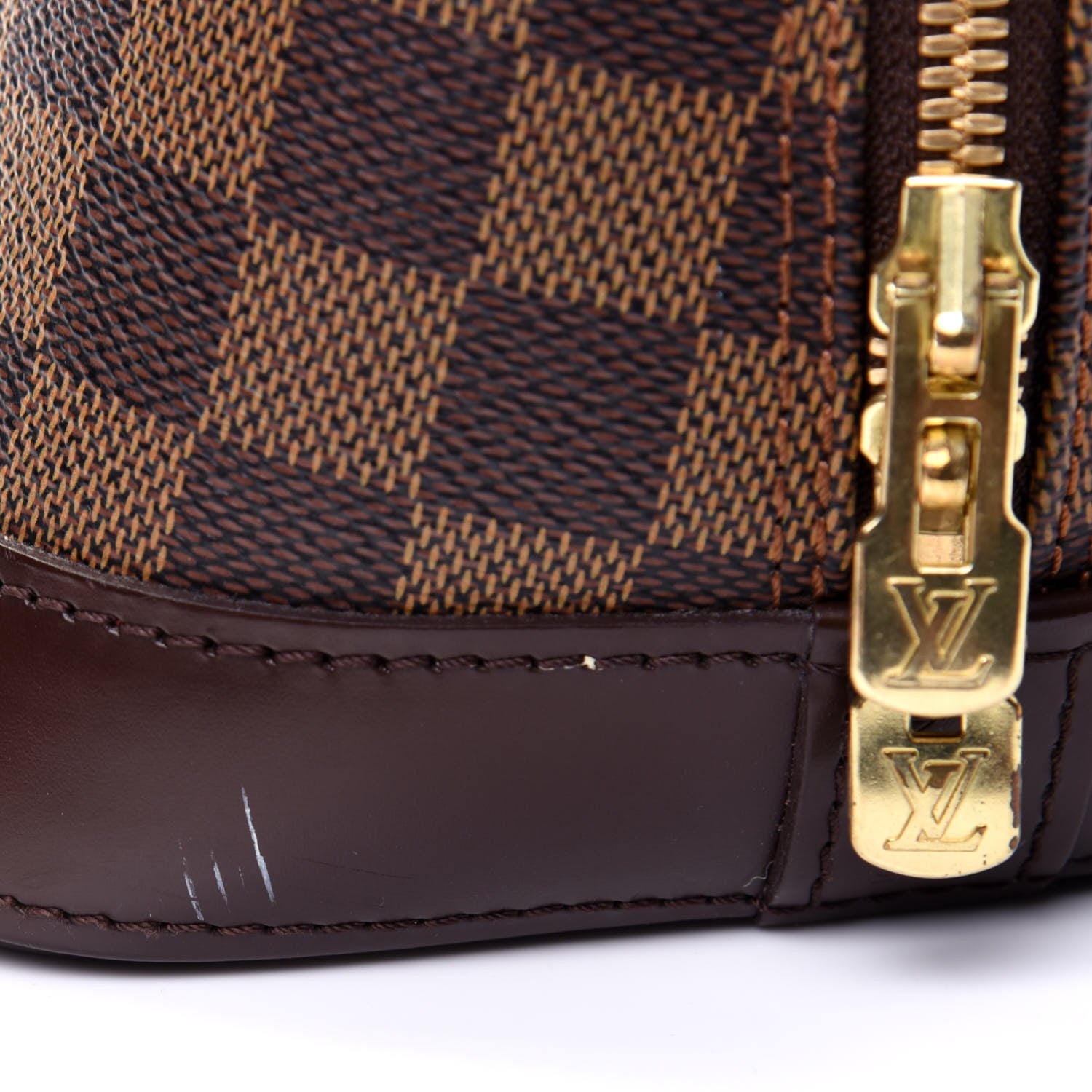 Louis Vuitton Damier Ebene Alma PM 17 of 23