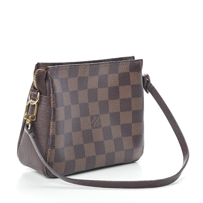 Louis Vuitton Damier Ebene Trousse Make Up Bag Pochette 2 of 8