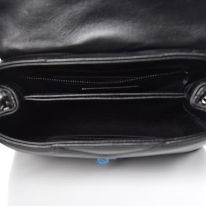 Saint Laurent Calfskin Y Quilted Monogram Toy Loulou Crossbody Bag Black 5 of 8