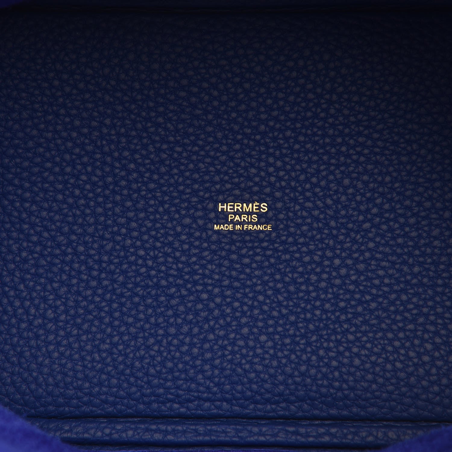 Hermes Taurillon Clemence Picotin Lock 18 PM Bleu Electrique 6 of 7