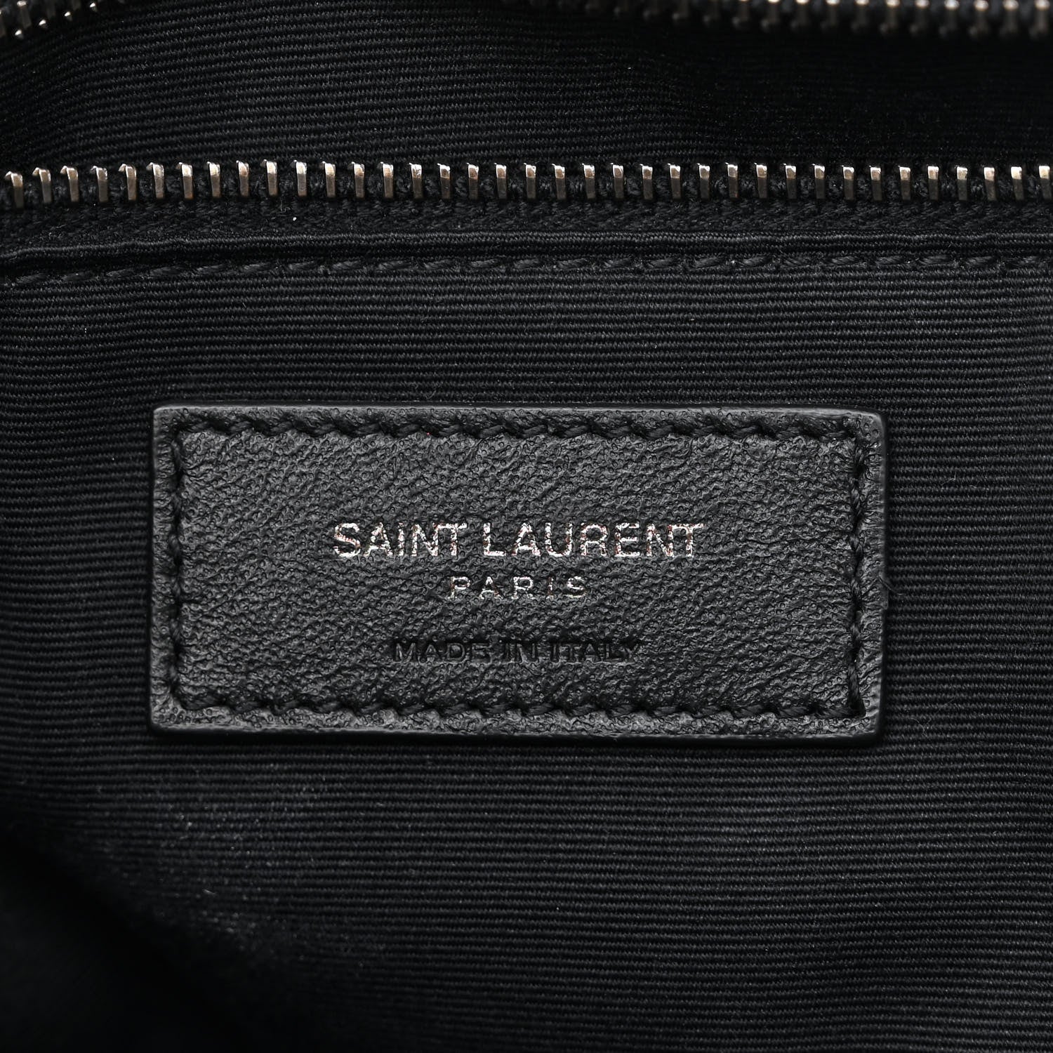 Saint Laurent Crinkled Calfskin Matelasse Monogram Large Niki Chain Satchel Black 6 of 11