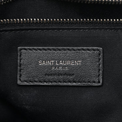 Saint Laurent Crinkled Calfskin Matelasse Monogram Large Niki Chain Satchel Black 6 of 11
