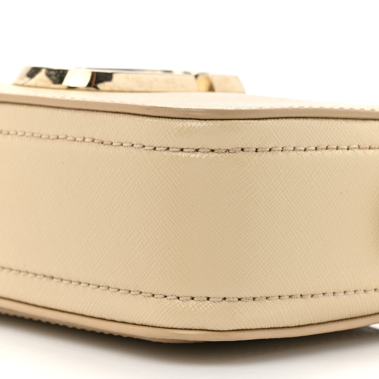 Saffiano Small Snapshot Camera Bag Khaki