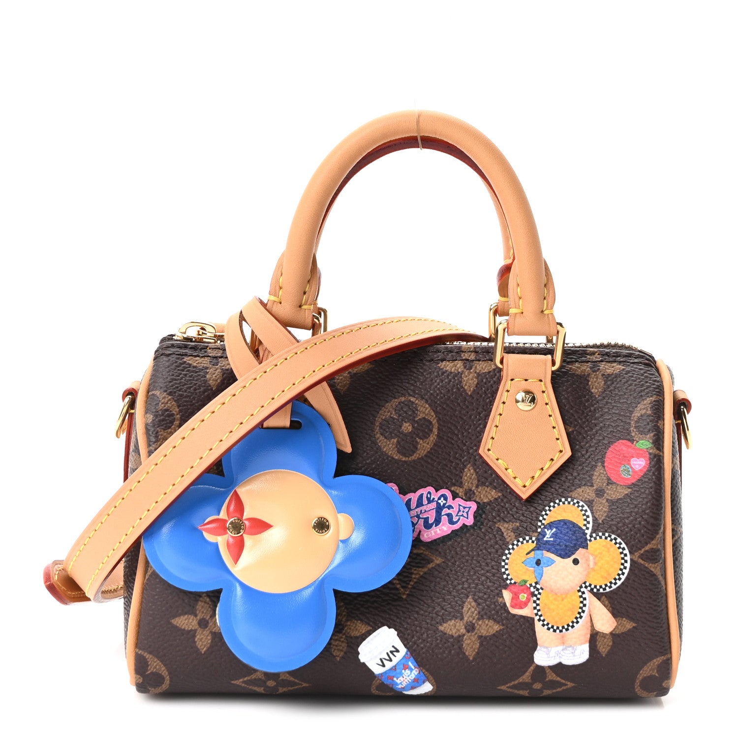 Louis Vuitton Monogram 57th Street NYC Nano Speedy Yellow Cab 1 of 9