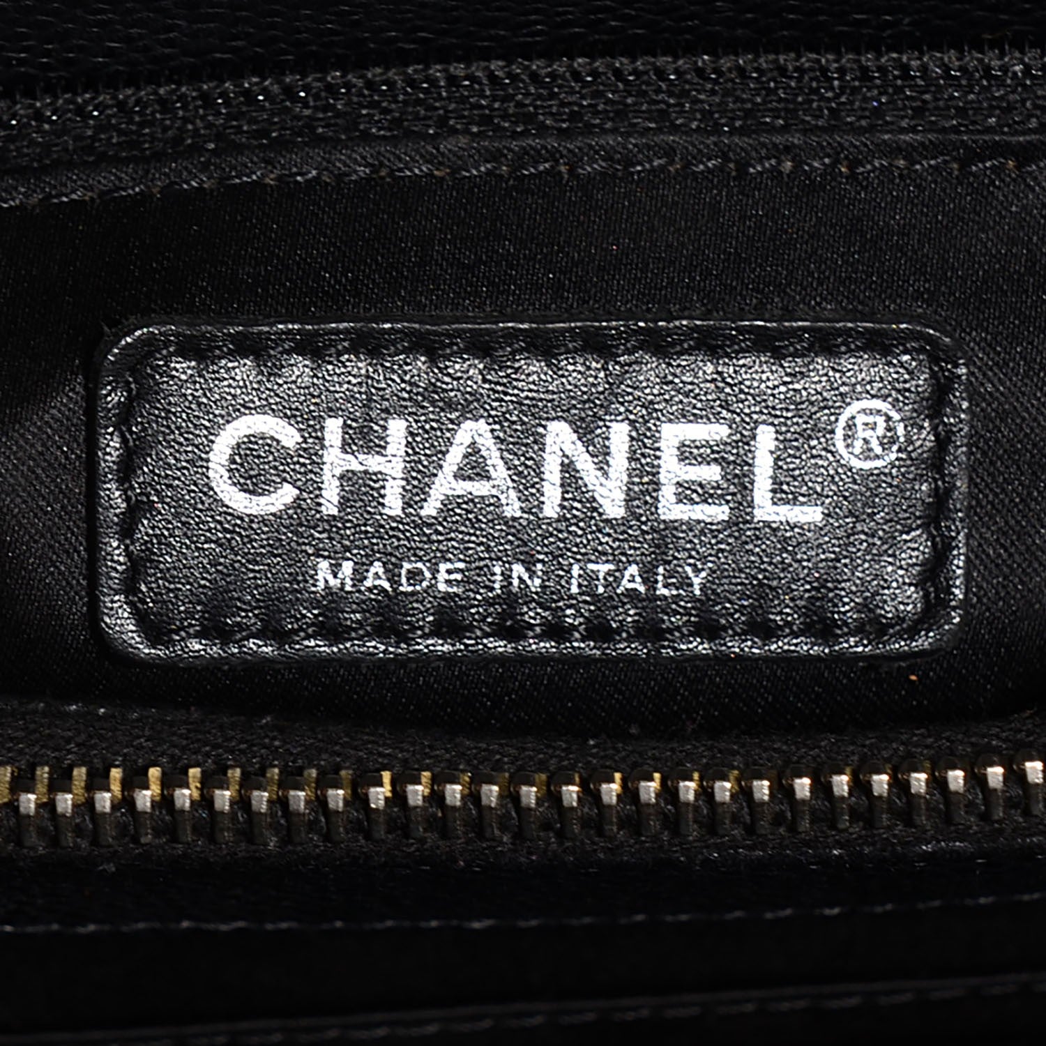 Chanel Caviar Quilted Grand Shopping Tote GST Black 7 of 7