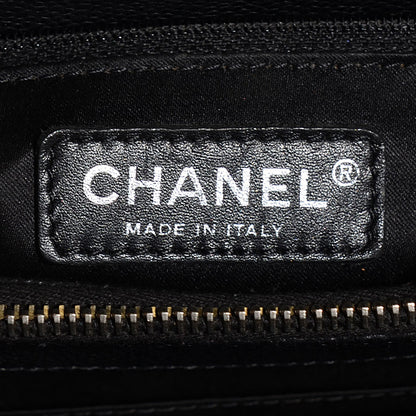 Chanel Caviar Quilted Grand Shopping Tote GST Black 7 of 7