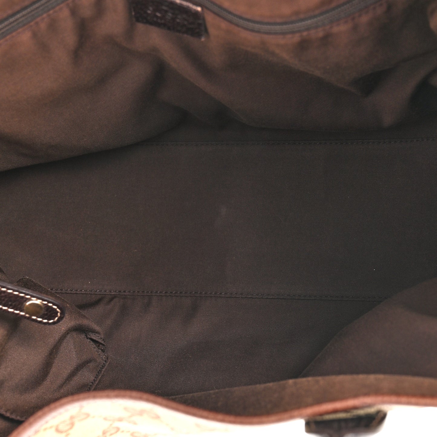 Monogram Medium Princy Tote Dark Brown