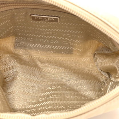Prada Tessuto Nylon Saffiano Wristlet Cammeo 5 of 7