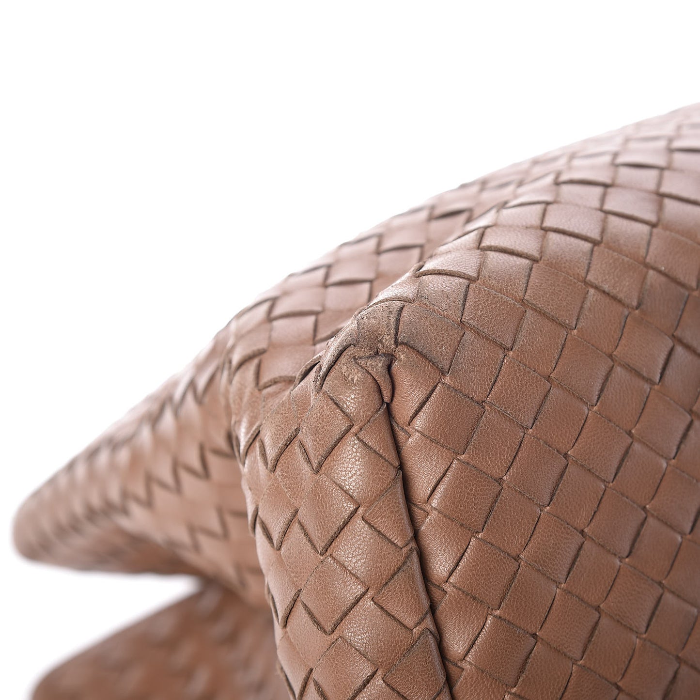 Nappa Intrecciato Milano Tote Toffee