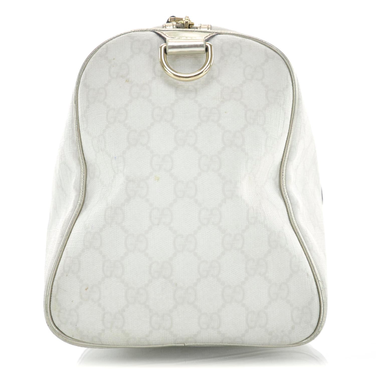 Gucci Monogram Medium Boston White 5 of 12