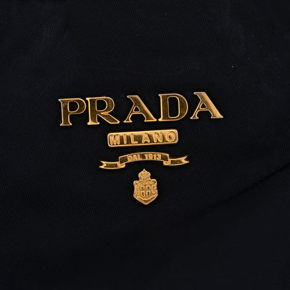 Prada Tessuto Nylon Vitello Daino Tote Bleu 15 of 15
