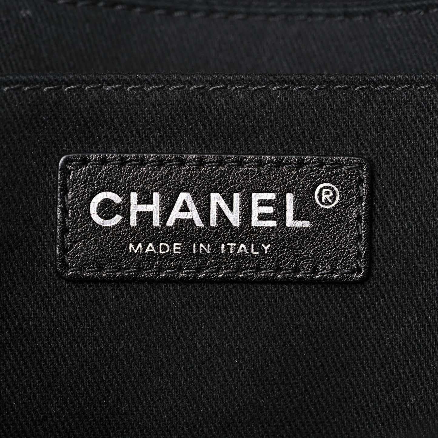 Vinyl Quilted In the Business Flap Bag Black