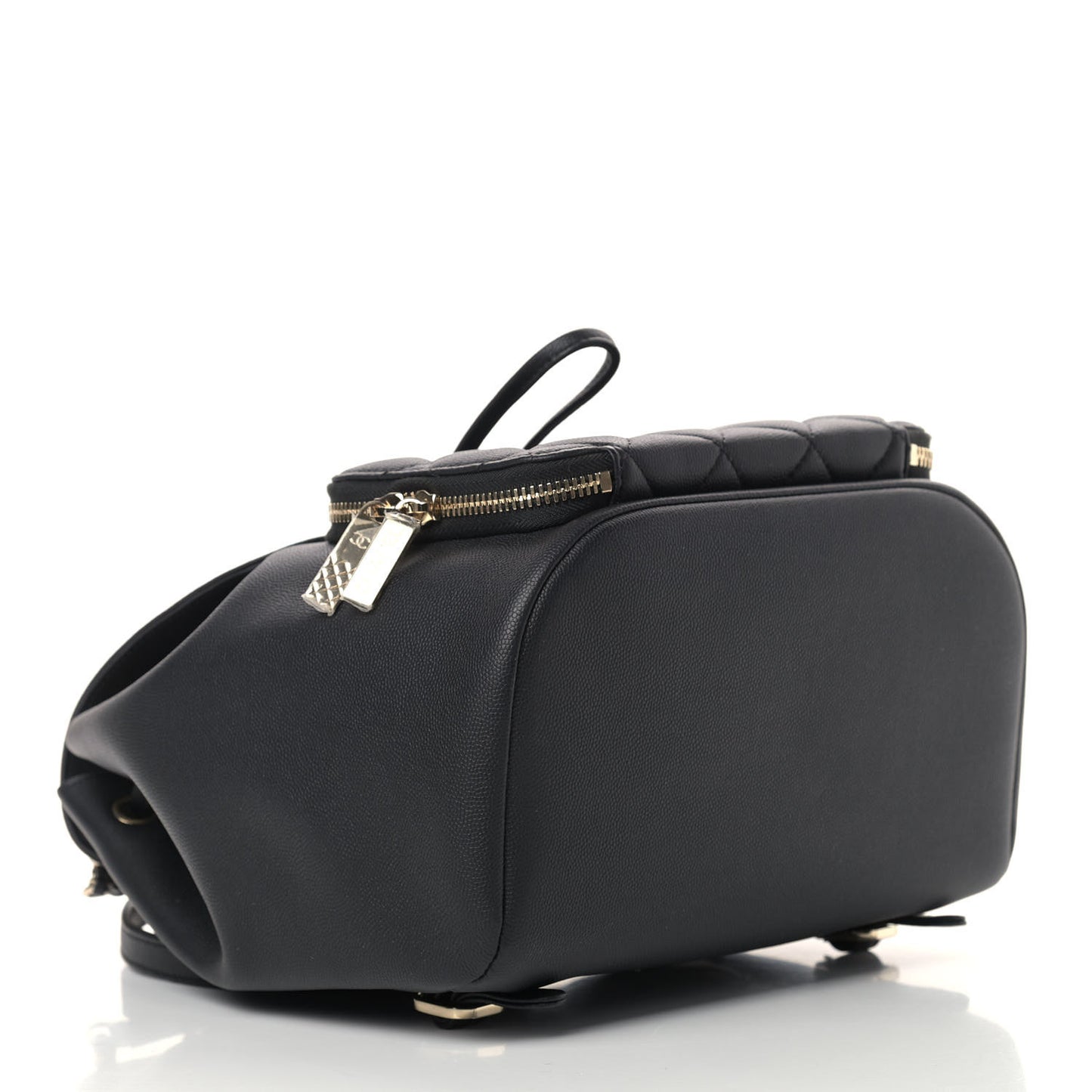 Caviar Quilted Business Affinity Backpack Black