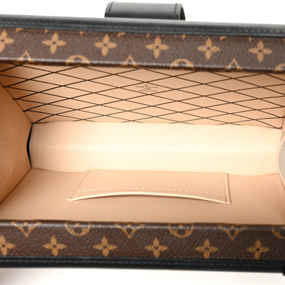 Louis Vuitton Monogram Petite Malle Black 4 of 8