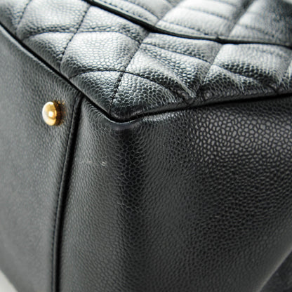 Chanel Caviar Quilted XL Grand Shopping Tote GST Black 8 of 8