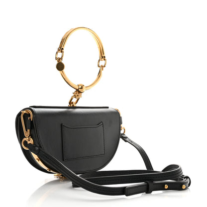 Chloe Calfskin Small Nile Bracelet Minaudiere Bag Black 3 of 11