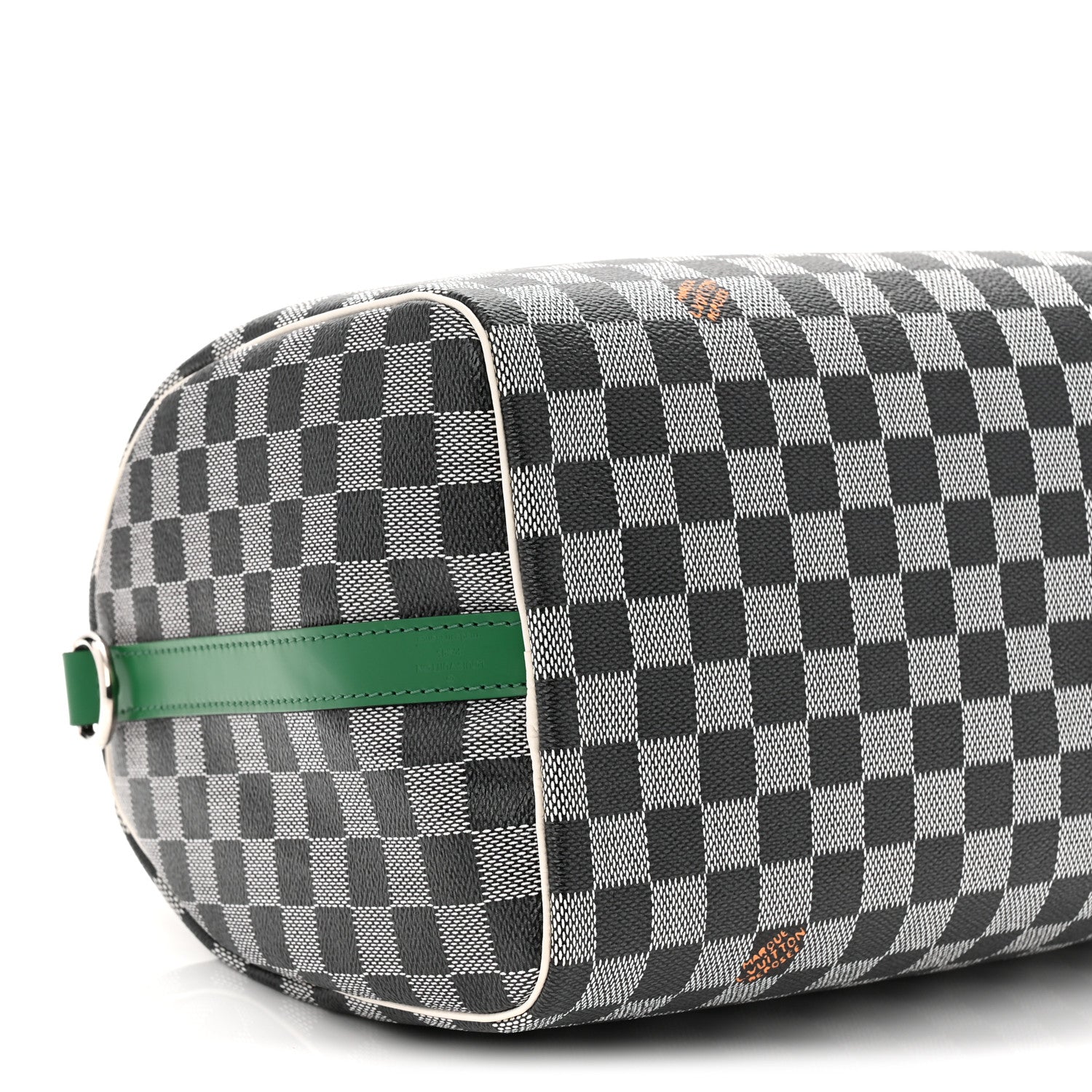 Louis Vuitton Damier Speedy Bandouliere 30 Black White 9 of 10