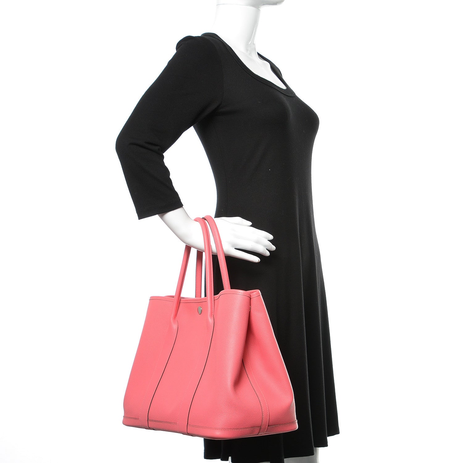Hermes Epsom Garden Party 36 MM Rose Azalee 2 of 10