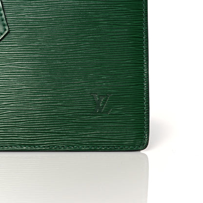 Louis Vuitton Epi Sac Triangle Green 6 of 22