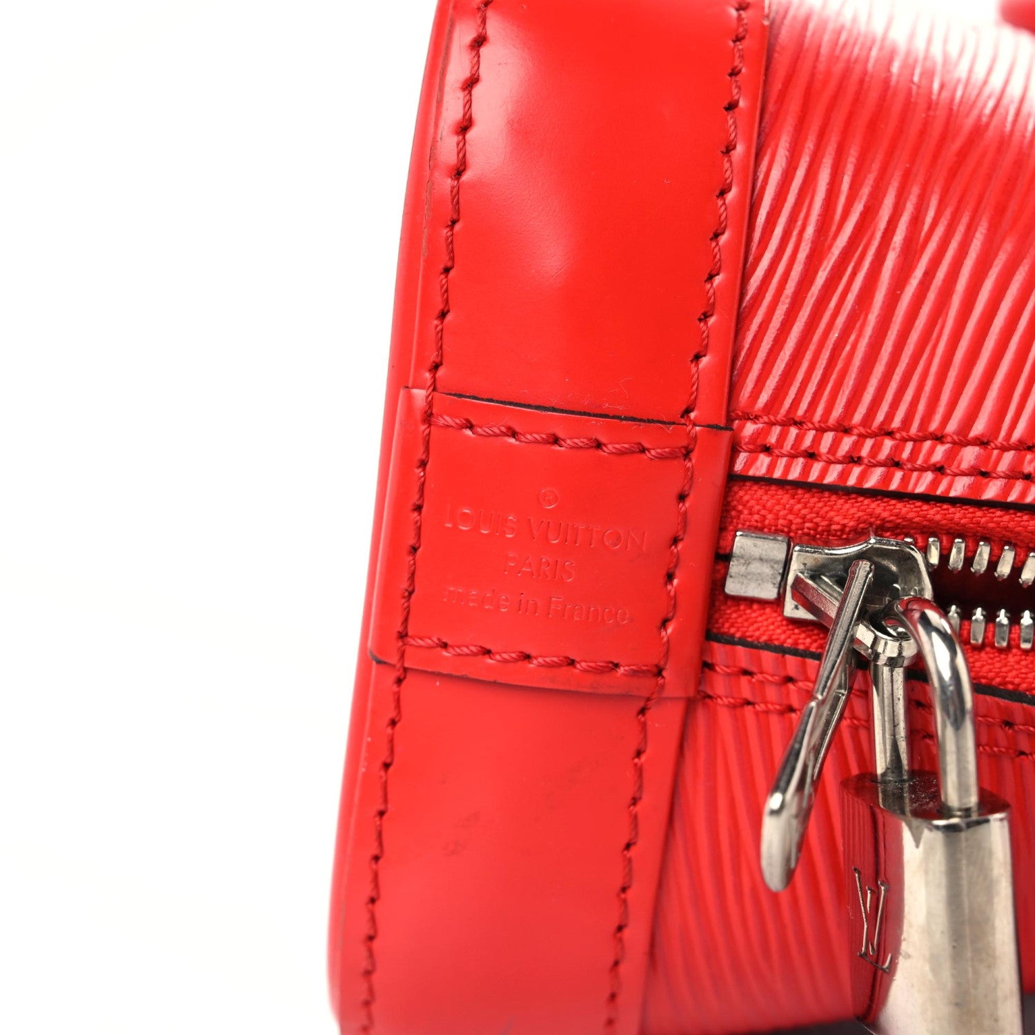 Louis Vuitton Epi Alma BB Coquelicot 16 of 19