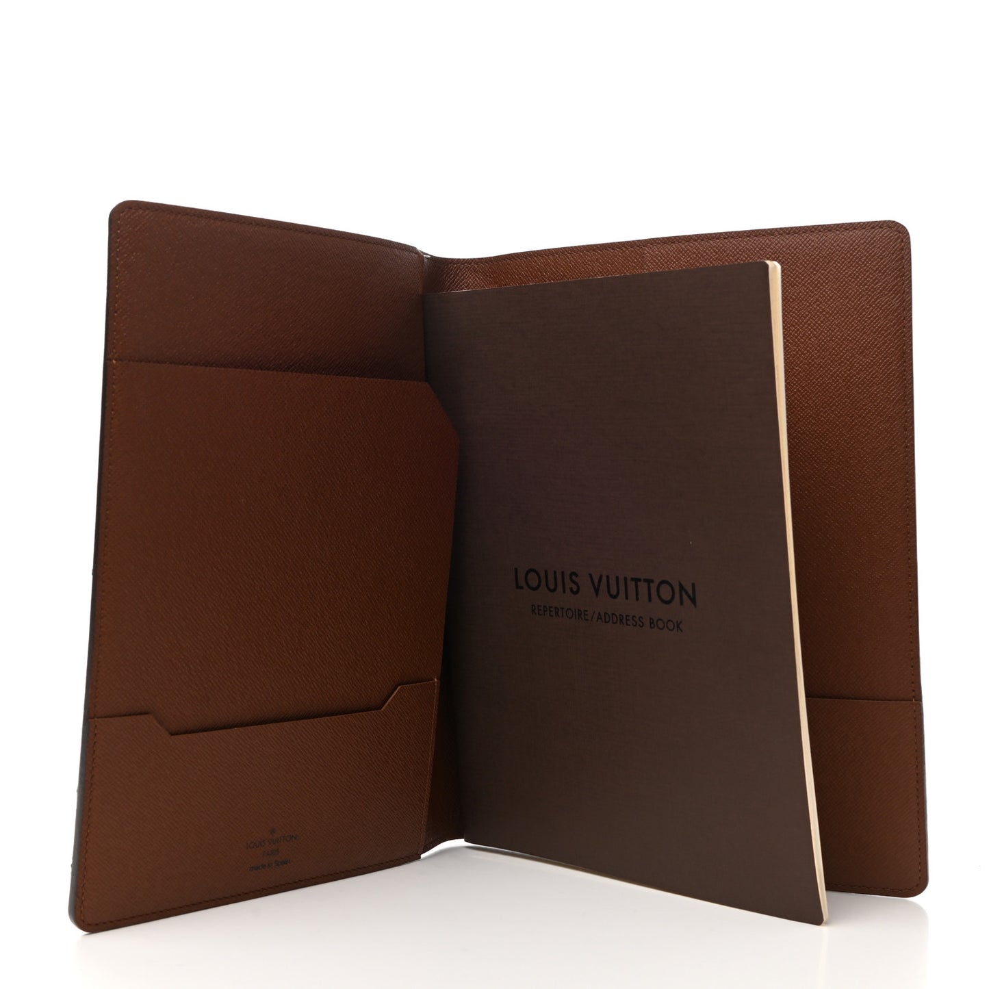 Monogram Desk Agenda Cover