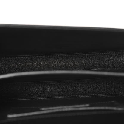 Saint Laurent Grain de Poudre Mini Classic Monogram Cassandra Top Handle Black 5 of 11