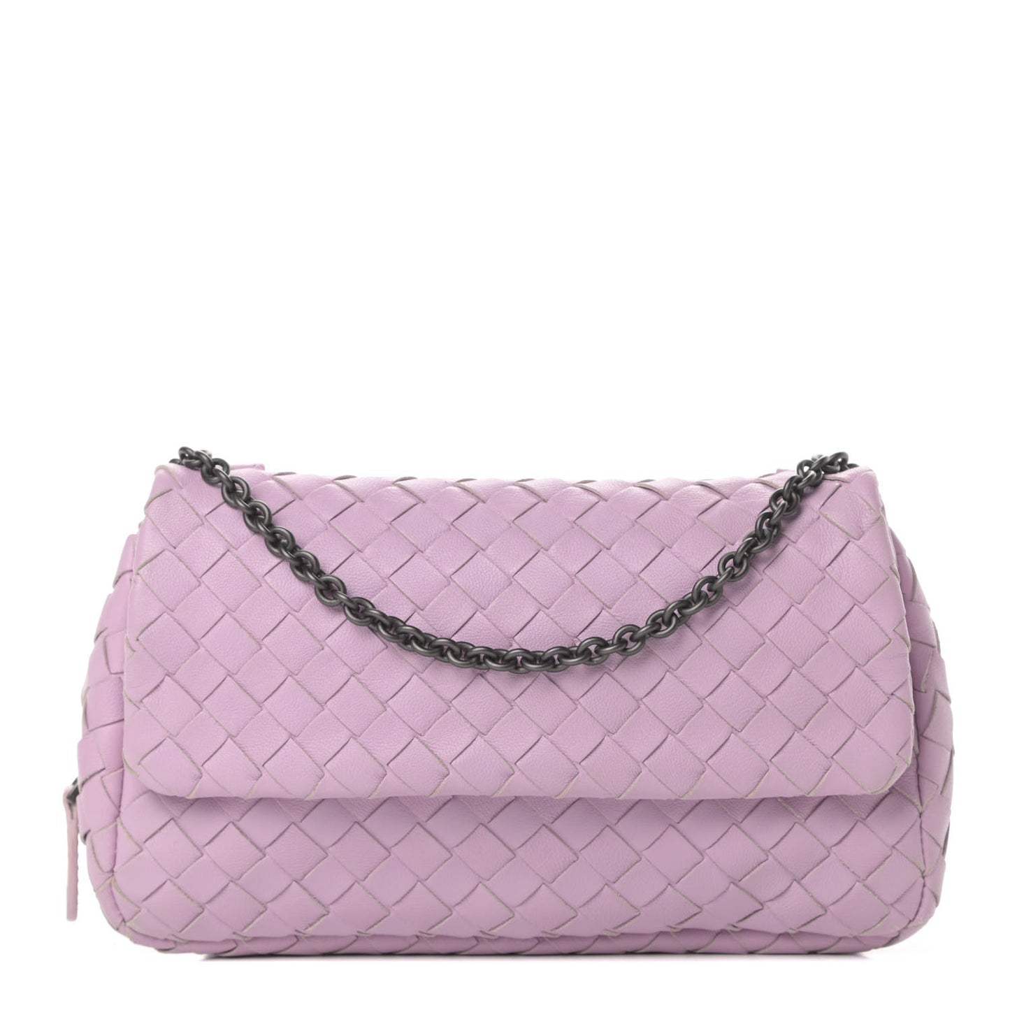Nappa Intrecciato Mini Chain Messenger Parme