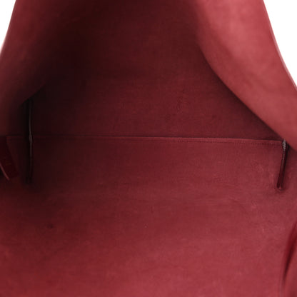Saint Laurent Calfskin Large Shopping Tote Opyum Red 6 of 14
