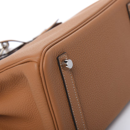 Hermes Togo Birkin 25 Toffee 35 of 38