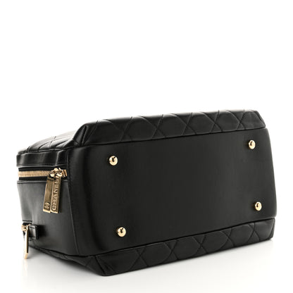 Chanel Lambskin Quilted Medium Trendy CC Bowling Bag Black 4 of 10