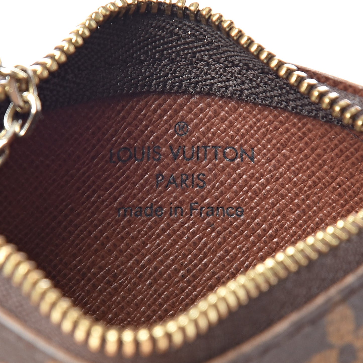 Monogram Key Pouch