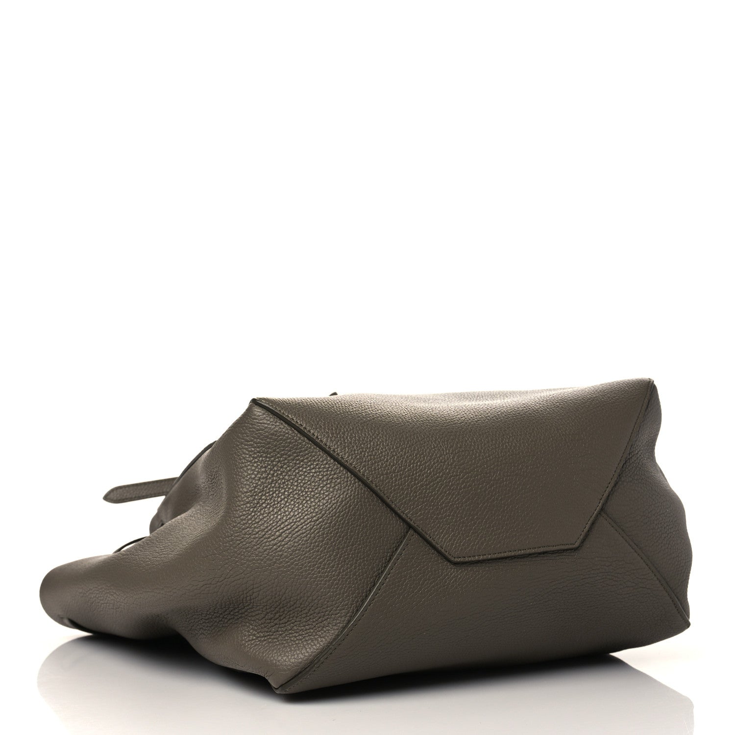 Celine Soft Grained Calfskin Small Belt Cabas Phantom Taupe 4 of 6