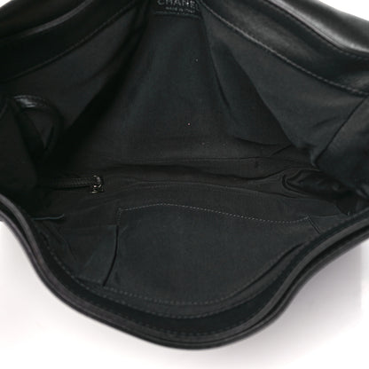 Chanel Calfskin Enchained XL Boy Flap Black 5 of 13