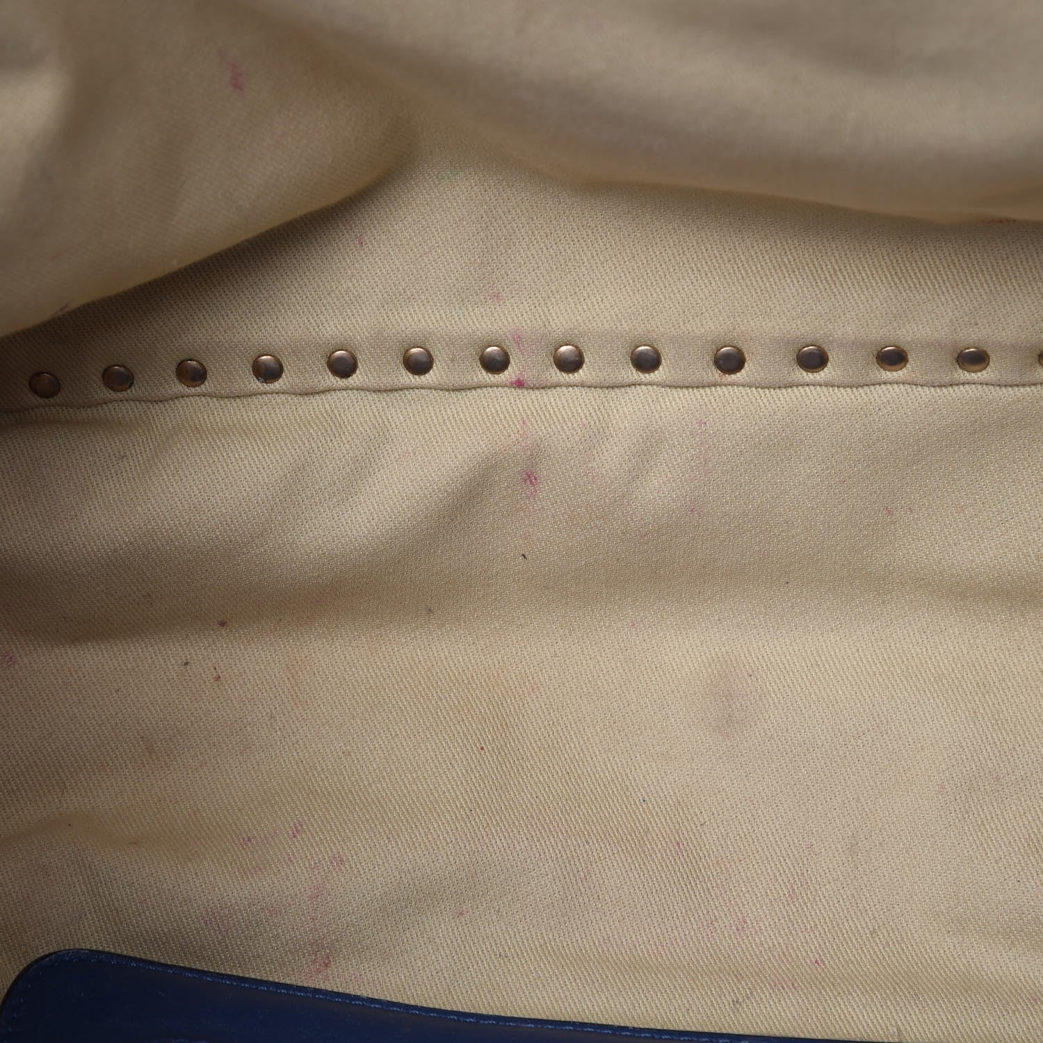 Valentino Garavani Vitello Medium Rockstud Tote Indigo 11 of 21