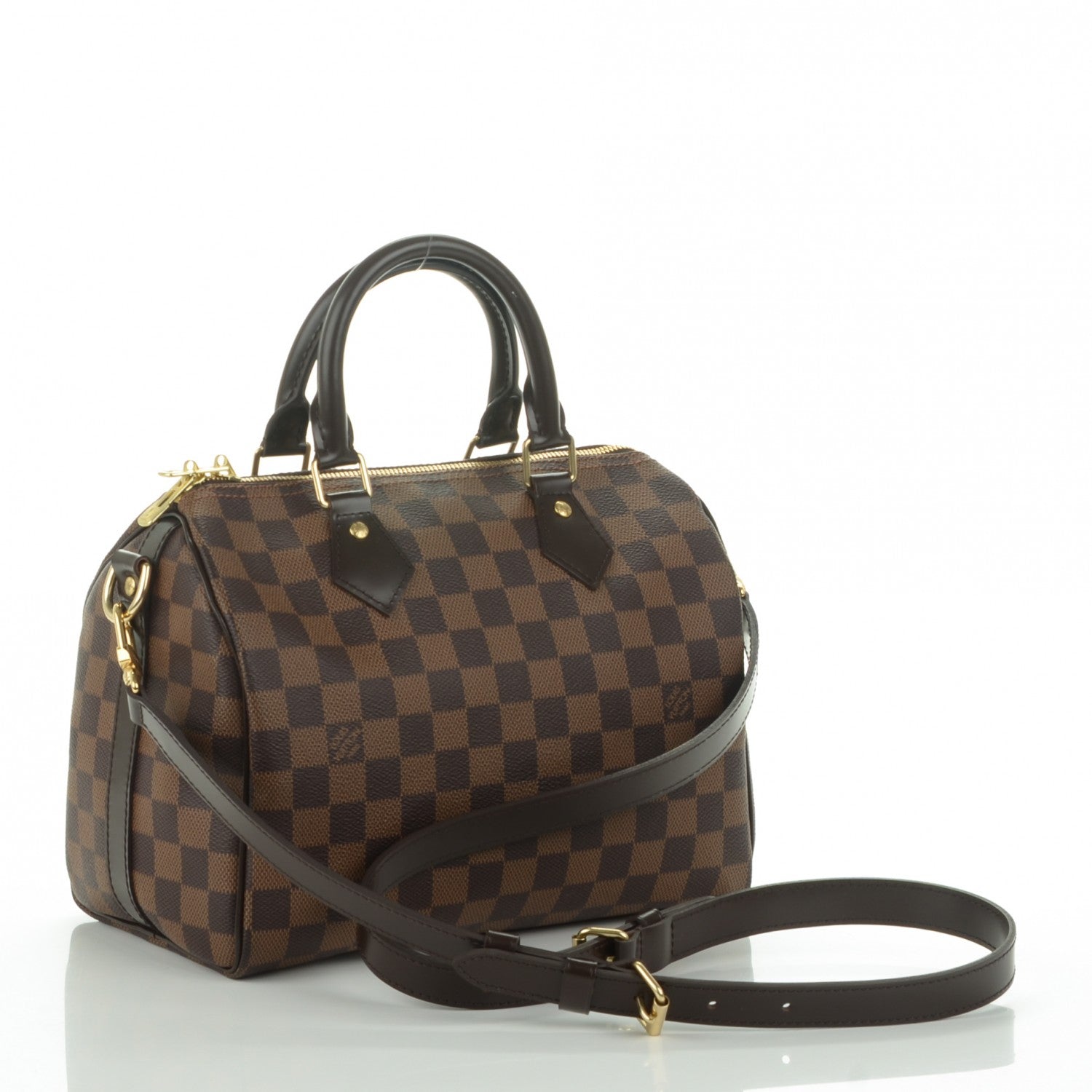 Louis Vuitton Damier Ebene Speedy Bandouliere 25 3 of 6
