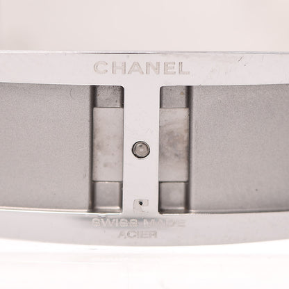 Chanel Stainless Steel Ceramic Diamond Dial 38mm J12 Automatic Watch Black 7 of 8