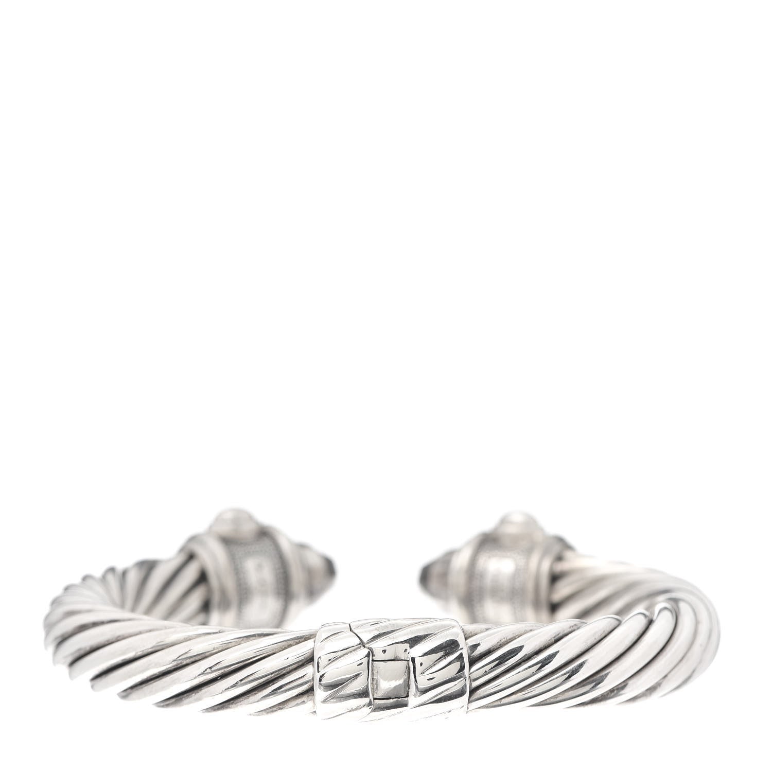 David Yurman Sterling Silver 10mm Renaissance Cable Bracelet 3 of 5