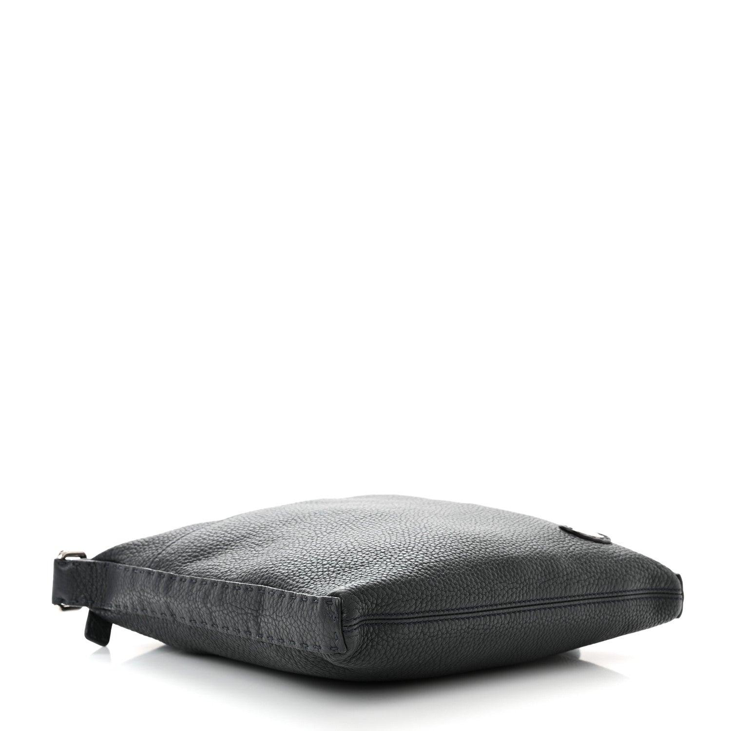 Fendi Cuoio Romano Selleria Messenger Dark Blue 4 of 9