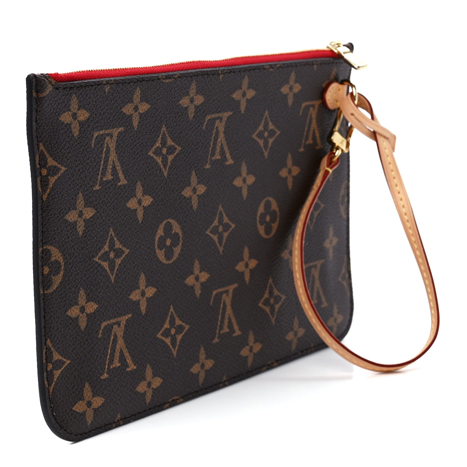 Louis Vuitton Monogram Neverfull MM GM Pochette Cherry 3 of 11