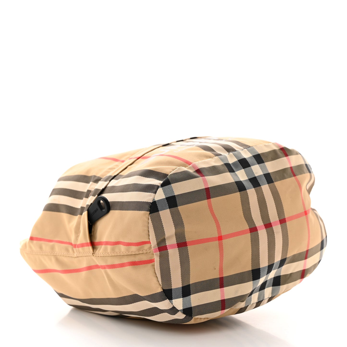 Econyl Icon Stripe Phoebe Drawcord Pouch Archive Beige