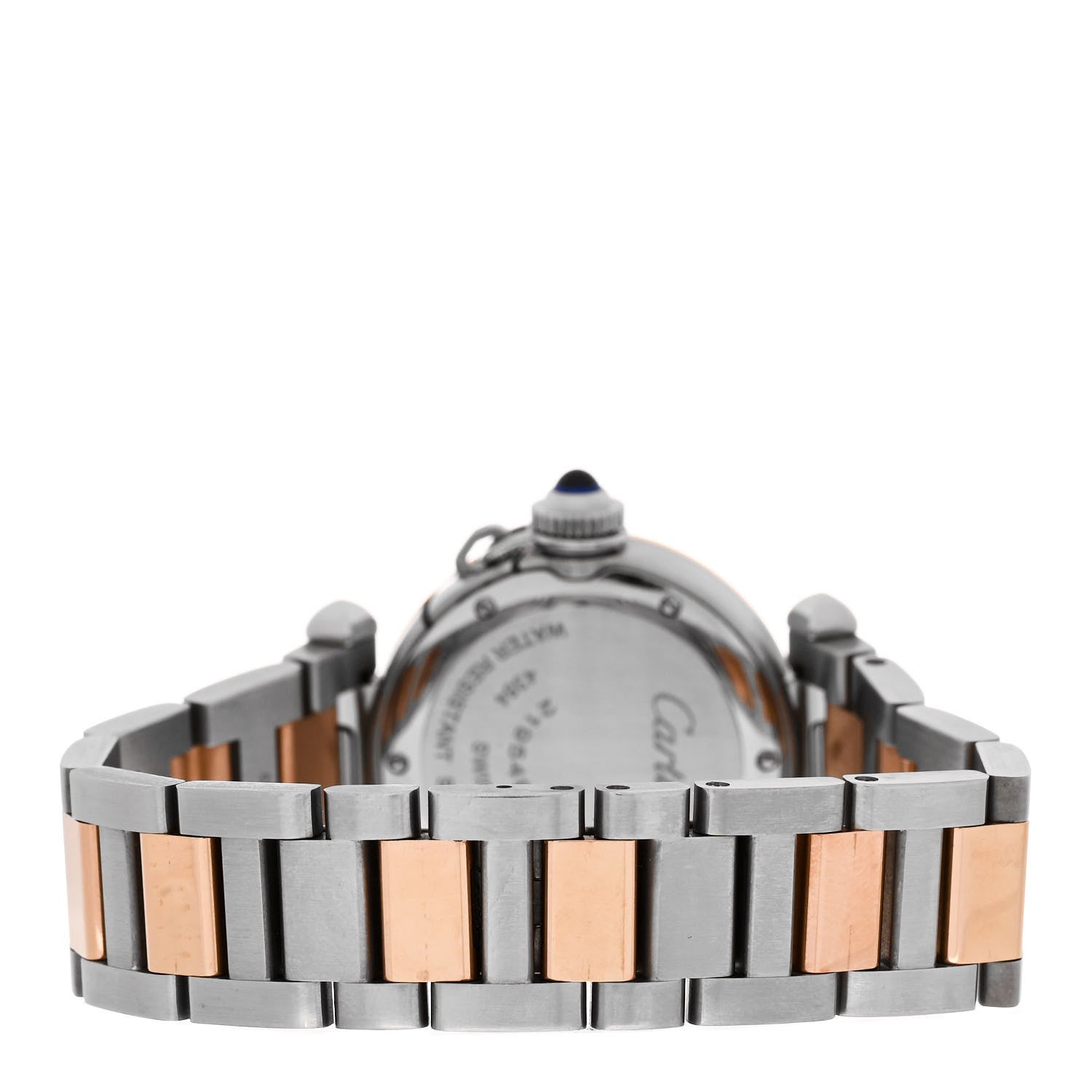 Cartier Stainless Steel 18K Pink Gold 30mm Pasha C Quartz Watch 3 of 6