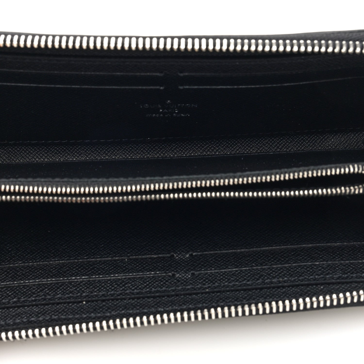 Louis Vuitton Epi Zippy Wallet Black 5 of 6