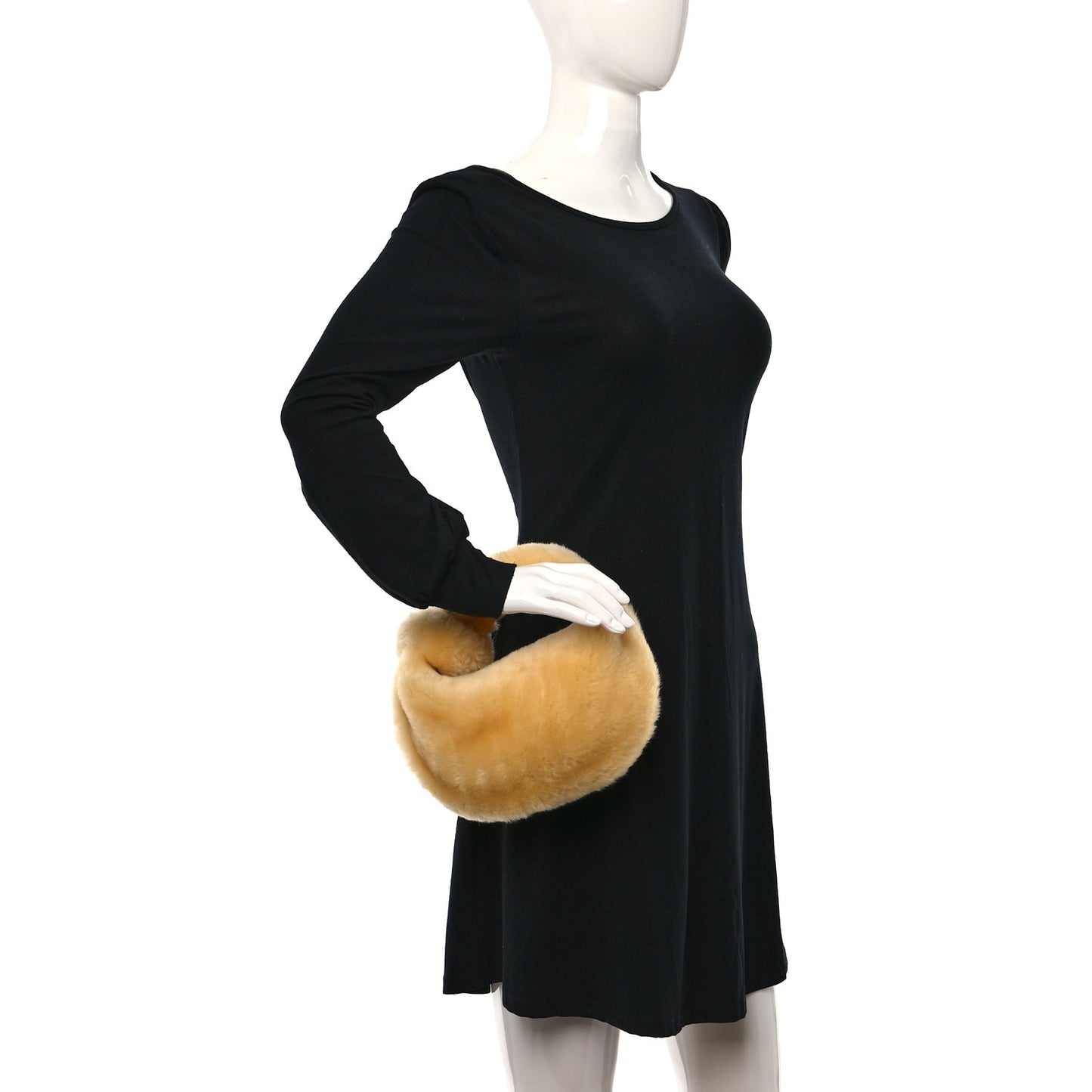 Shearling Lambskin Mini Jodie Teddy