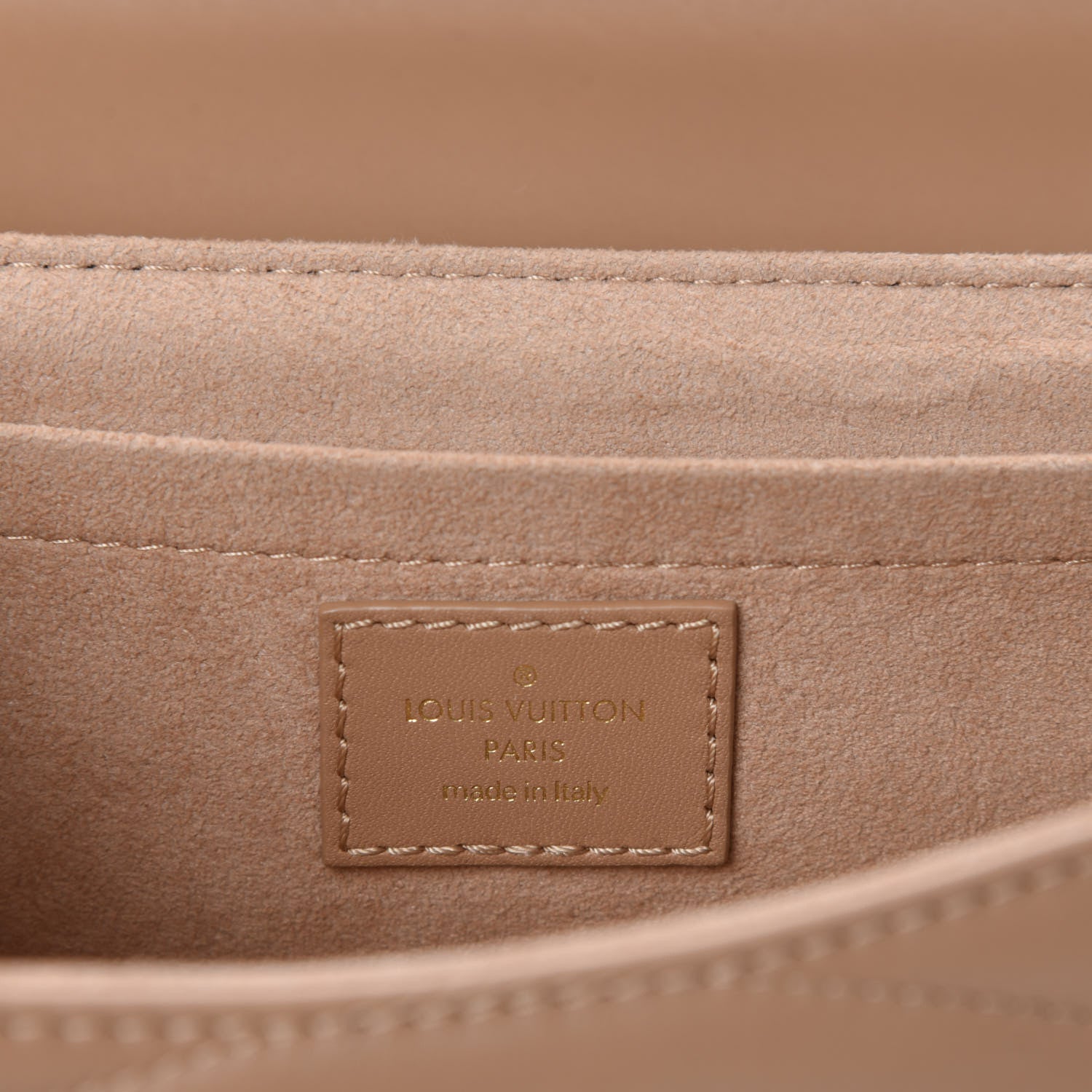 Louis Vuitton Calfskin New Wave Chain MM Noisette 9 of 11
